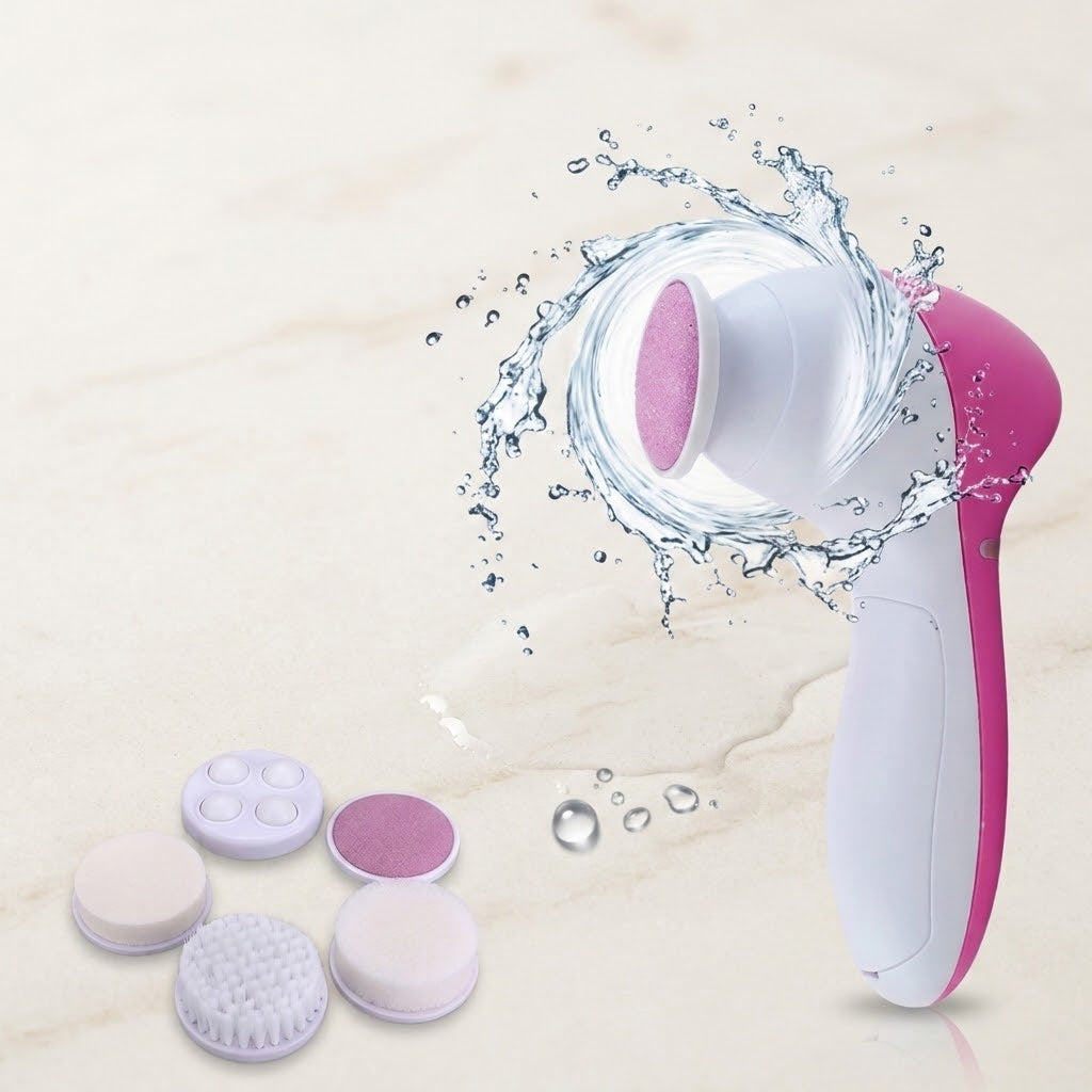 5 in 1 Face Massage Cleansing Brush Set